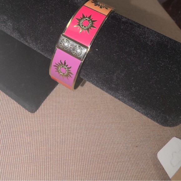 Coach Pink and Red Bracelet - Picture 8 of 10